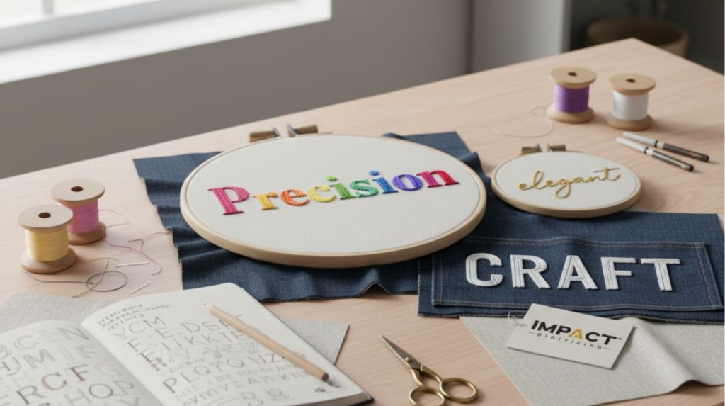 How to Choose the Best Font for Your Embroidery Project: A Guide