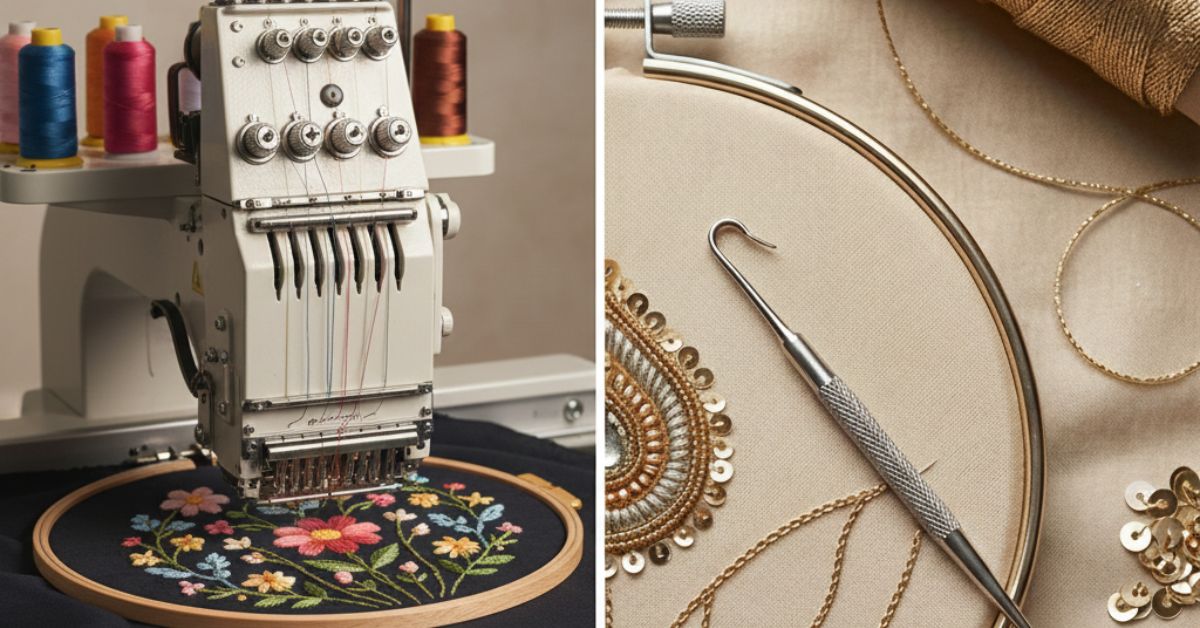 embroidery vs Aari