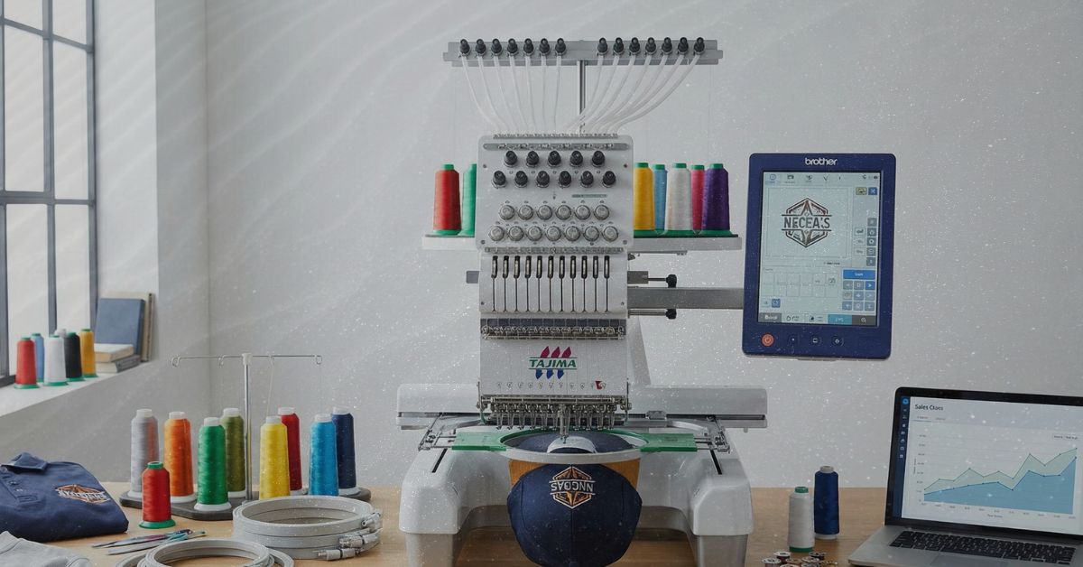 Commercial Embroidery Machine
