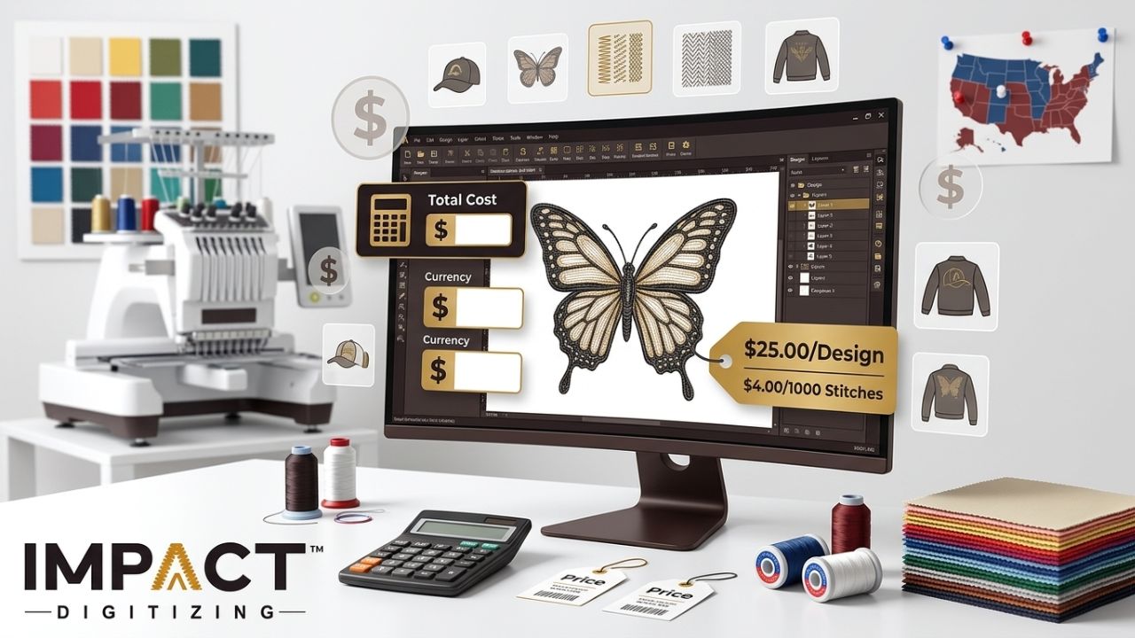 Embroidery Digitizing Pricing Guide