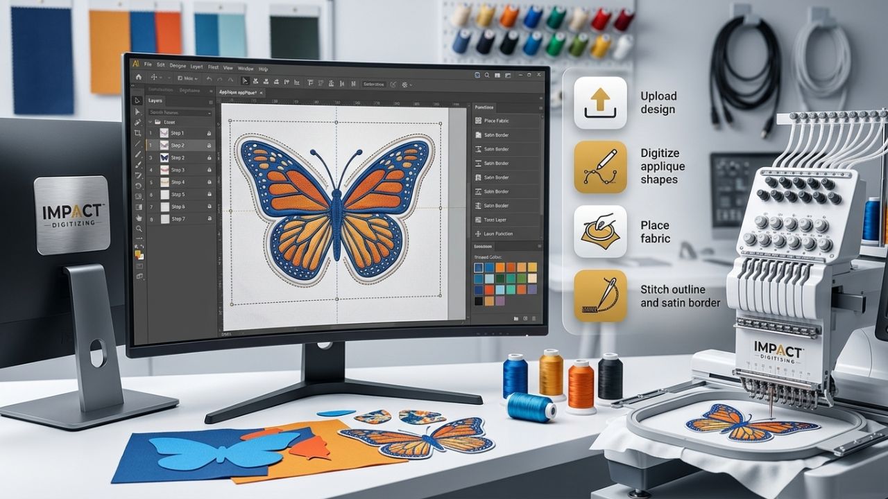 Digitize Applique Designs