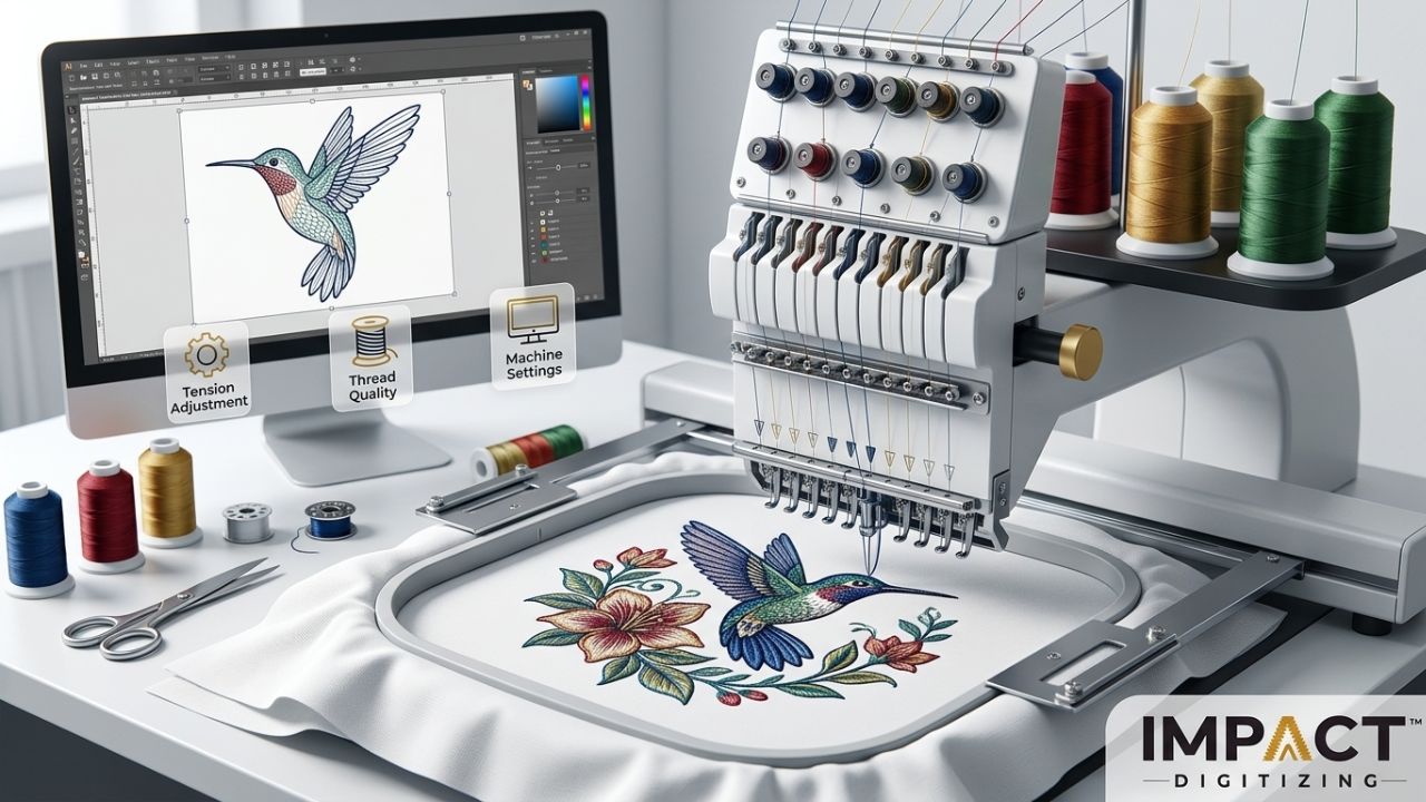 Reduce Thread Breaks in Machine