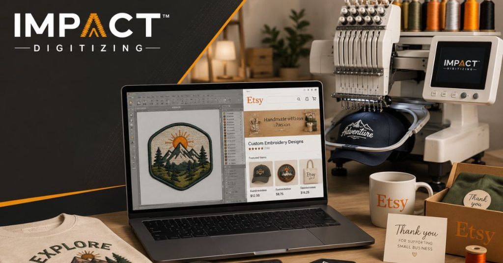 Embroidery Digitizing for Etsy Sellers: Complete Guide
