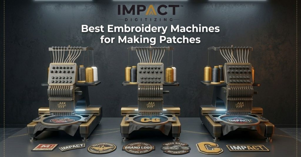 Best Embroidery Machines for Making Patches in 2026
