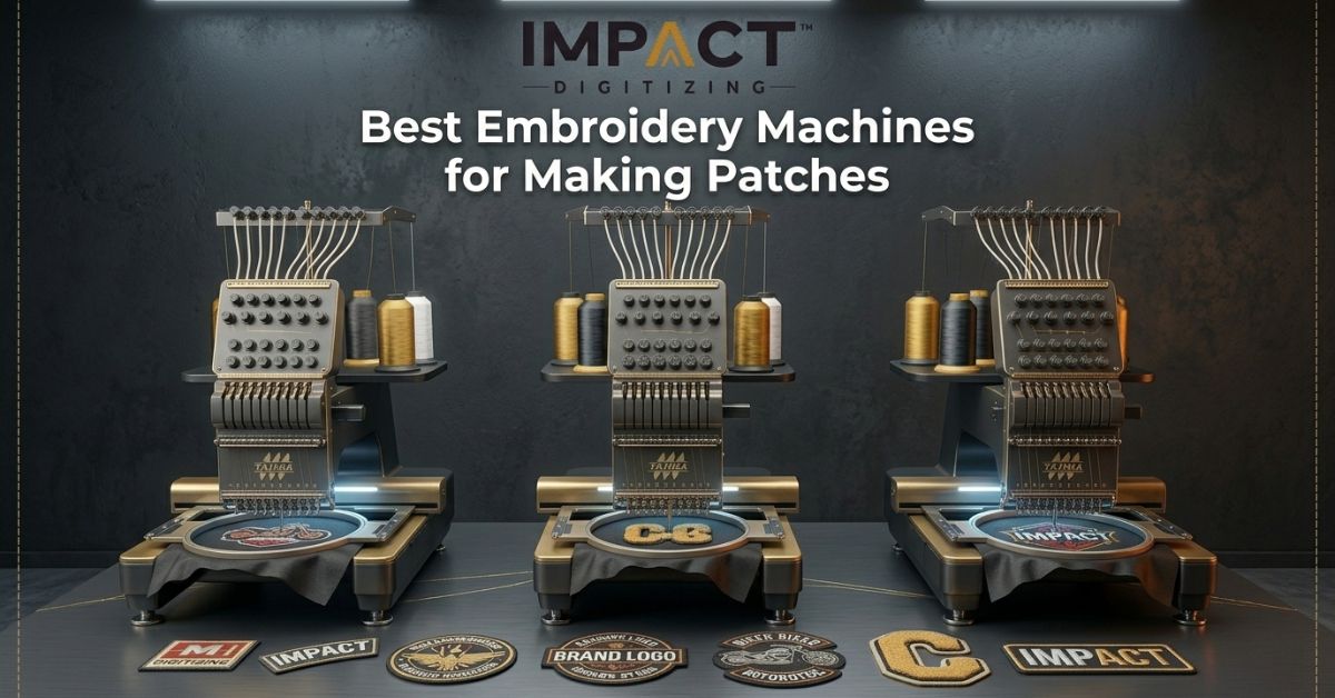 Embroidery Machines for Patches