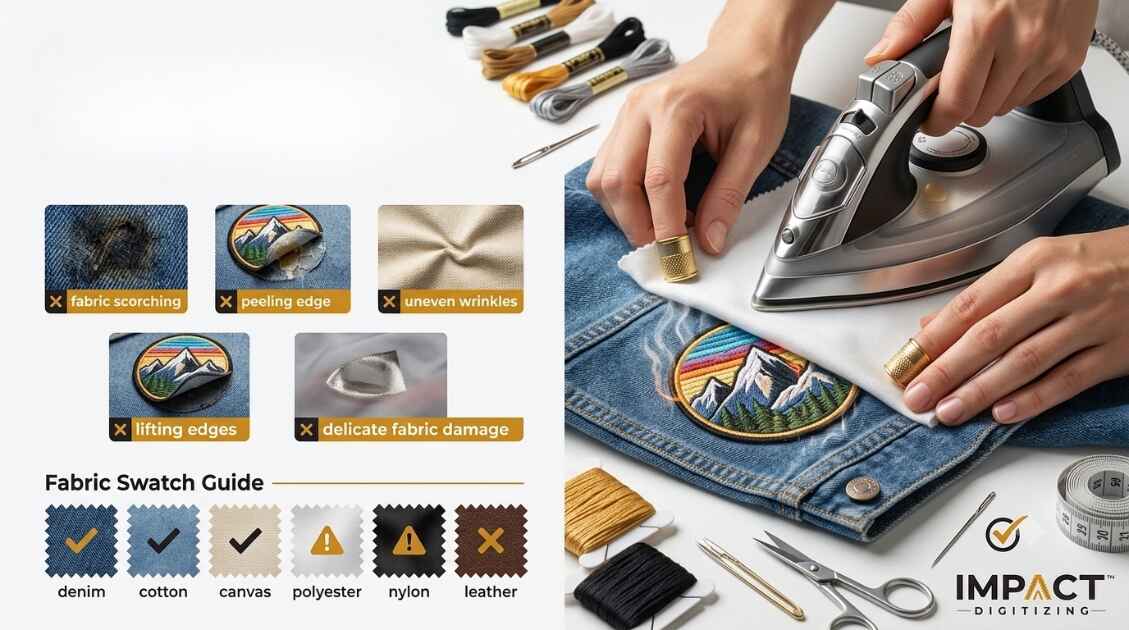 How to Use Iron-On Patches