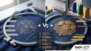 Single Stitch vs Double Stitch